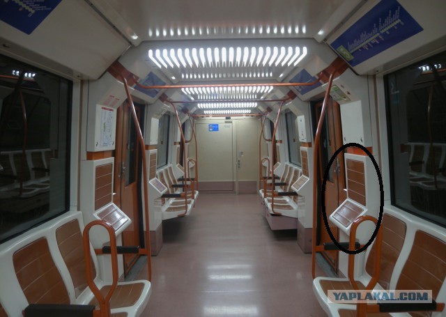 Вагоны метро разных стран