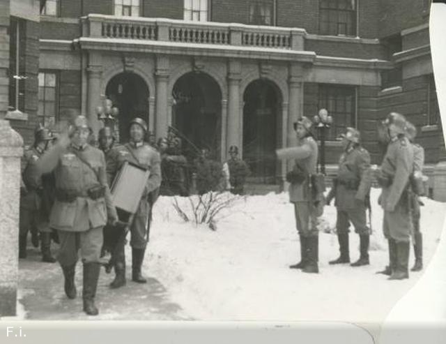 Вторжение Вермахта в Канадский Виннипег 19 февраля 1942 года