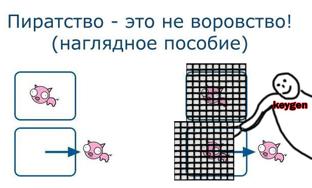 Пиратство - не воровство!