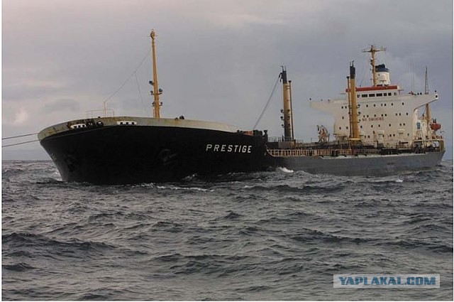 Крупнейший разлив мазута в море. И это не Черное