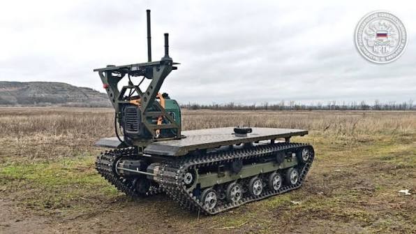 Полигонных испытания модуля минометного вооружения "Багульник-82"