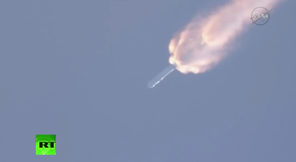 Ракета SpaceX взорвалась при старте