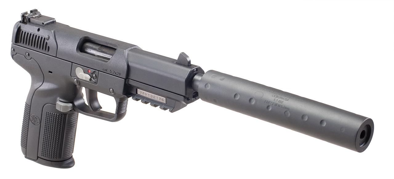 Fn five-seven с глушителем salvo 12. S 5 do 7. S 5 do 7. S 5 do 7. S 5 do 7.