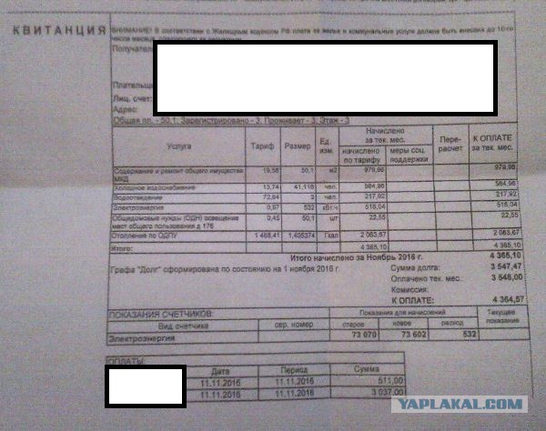 Снова поднимают квартплату. Ох**вания пост...
