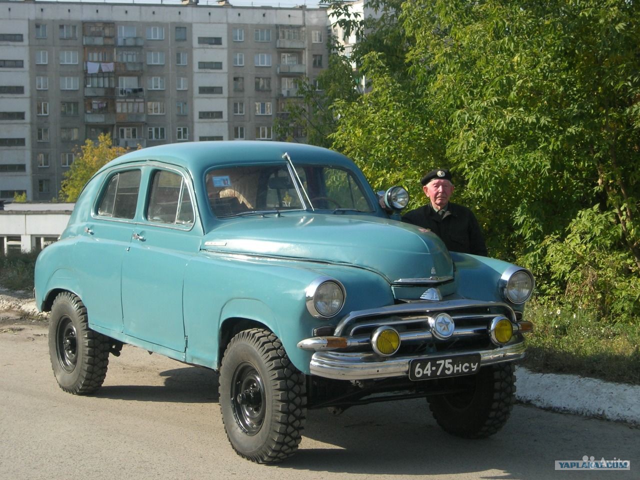 ГАЗ-м72 полноприводная победа