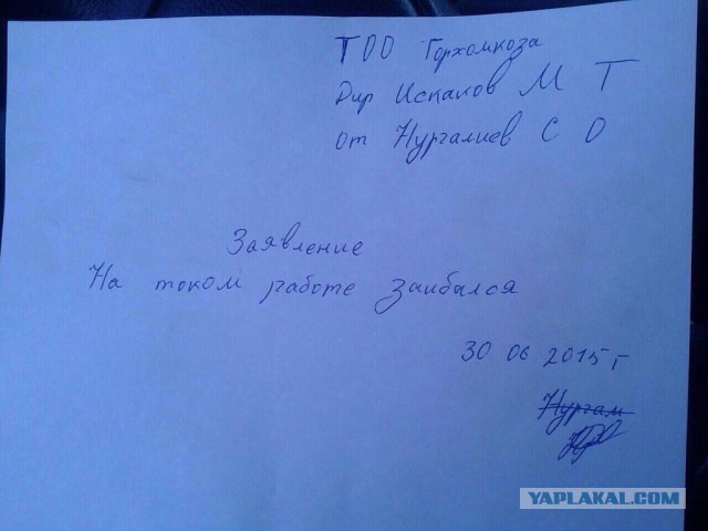 Странные причины увольнения