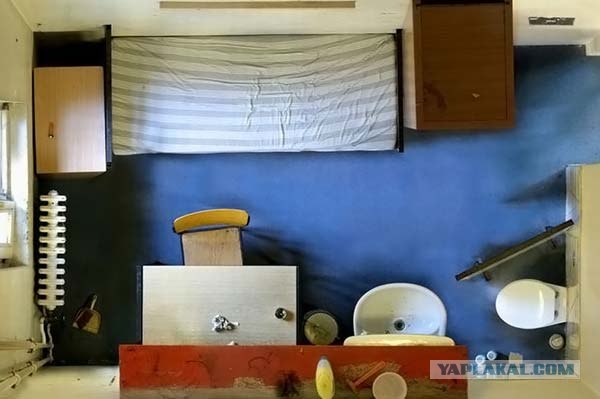 Жилищные условия немецких арестантов
