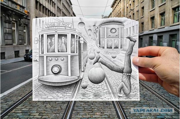 Карандаш и фотоаппарат