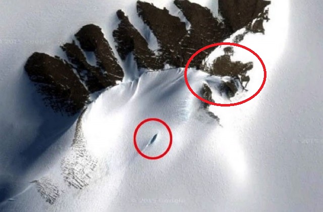 Уфологи уверены, что в Антарктиде разбился НЛО, а пришельцы ждут помощи, есть фото