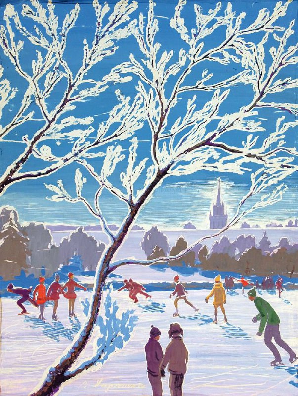 Москва зимняя и новогодняя. Часть первая.