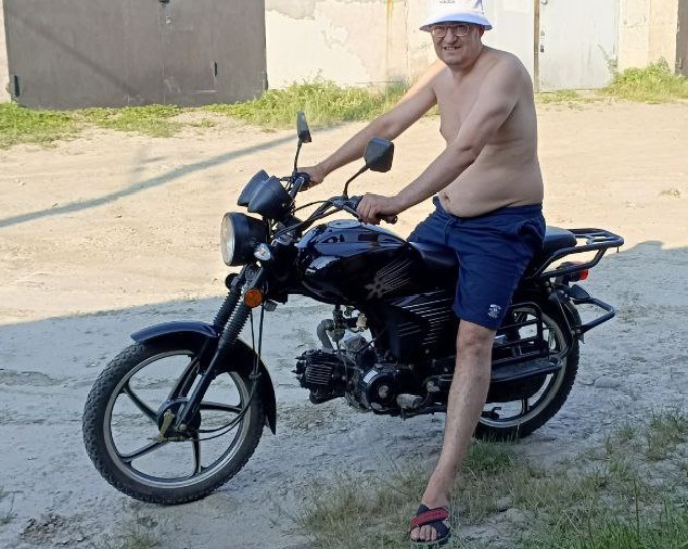 Мотоциклы в деревне
