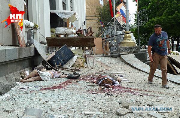 В Луганске идёт бой