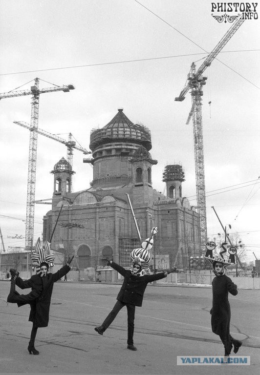 Прогулка по Москве 1996 года