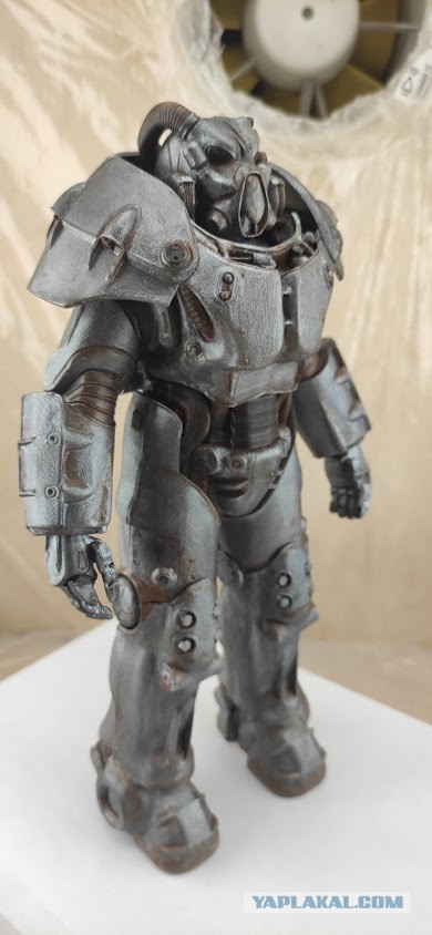 Модельки силовой брони из Fallout 4 и 76