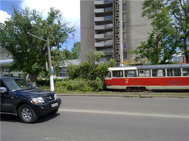 Ураган в Одессе