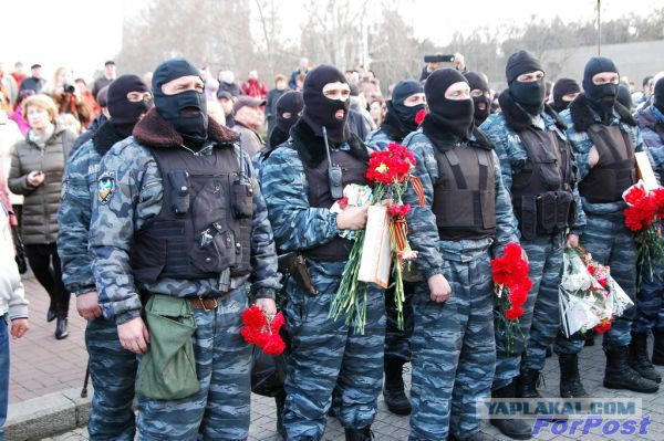 Севастополь встретил ВВшников