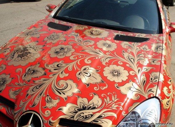 Аэрография автомобиля