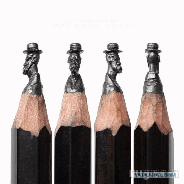 Реалистичные скульптуры из дерева