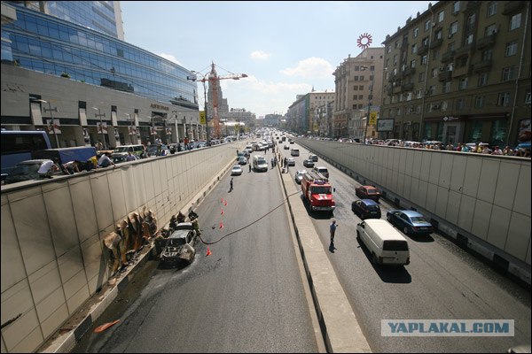 Пожар на Садовом кольце