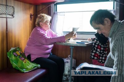 Повезло с попутчицами