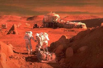 Я видела ходивших по Марсу людей