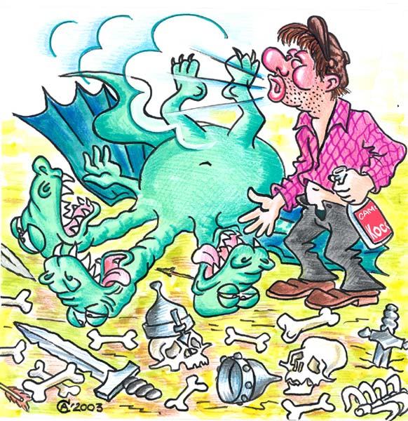 Про Бабу-ЯПу, Кащея с его ЯПцом и напрочь ЯПанутого Змея Горыныча...