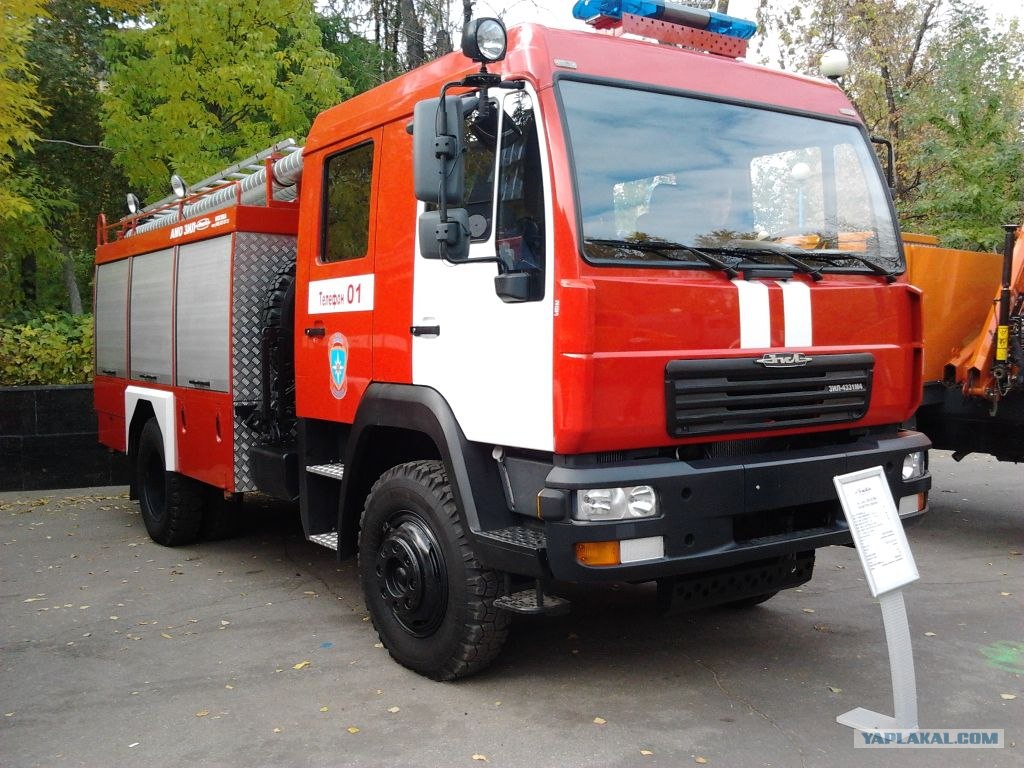 ЗИЛ 4329 В кабине