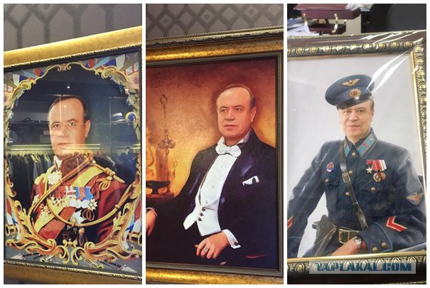 Задержанный в Ростове замгубернатора Сергей Сидаш хранит дома свои портреты в образах дворян и военных