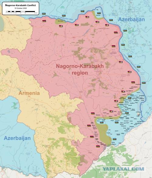 Баку заявил об уничтожении в Карабахе армянского батальона