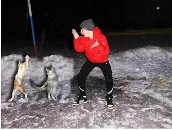 Сделайте, чтобы я танцевал с мужиком