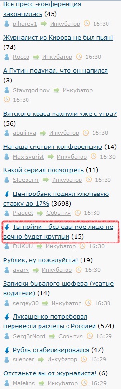 Вятский квас и вопрос Путину