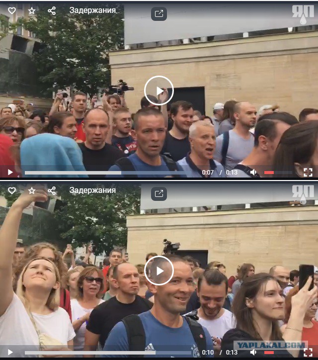 Уже более 200 человек задержали на шествии в поддержку Ивана Голунова на Чистопрудном и Цветном бульварах в Москве