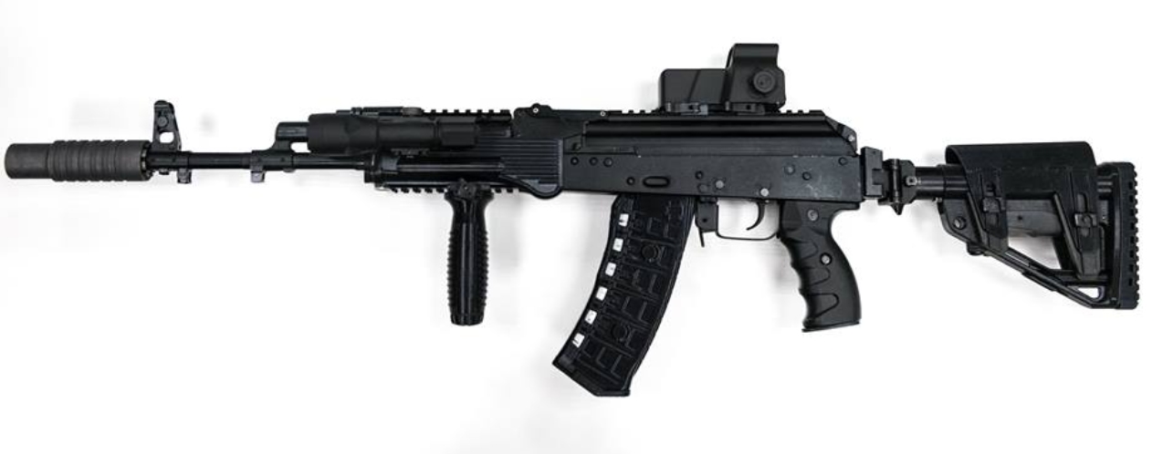 Ак св. AK 74м в обвесе. Автомат AK-74m. AK-74m с обвесами. AK 74 В обвесе.