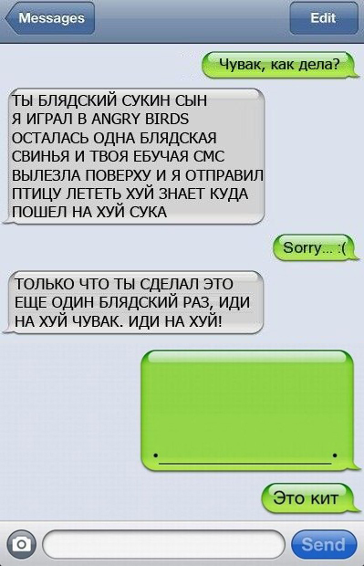 Еще одна sms-ka.