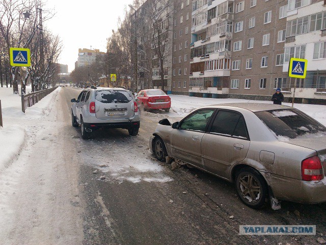 Осторожно! Слепой водитель!