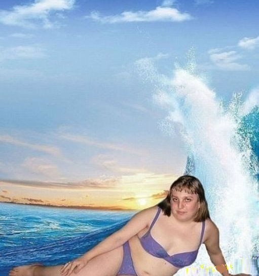И чтобы без всякого фотошопа