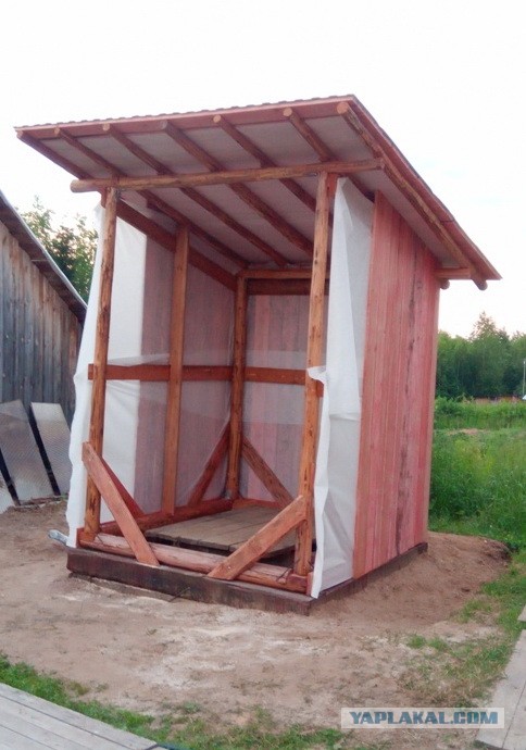 Психанул. Дачный сортир «king size»