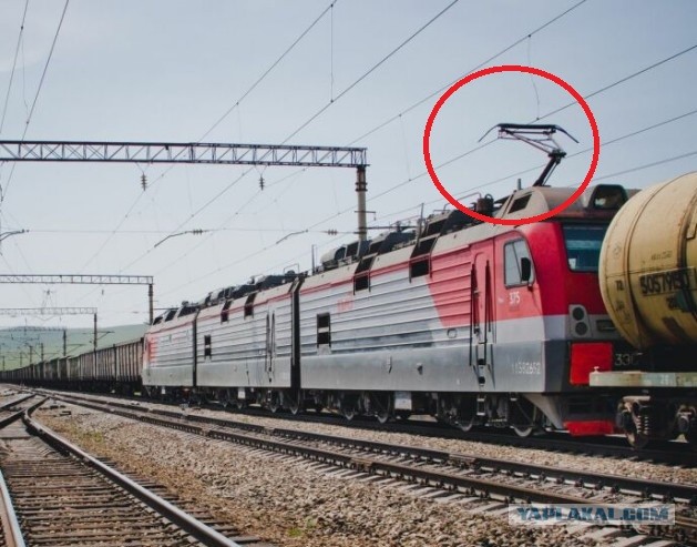 Какой смысл вставлять локомотив в середину состава между вагонами⁠⁠
