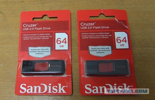 Флешки и карты памяти Sandisk, Samsung