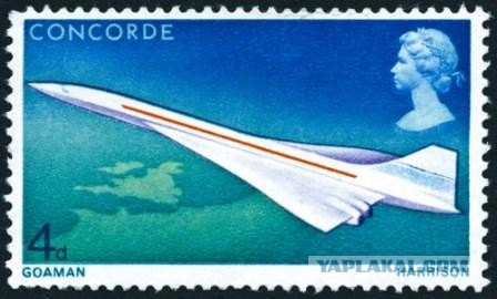 Единственная когда-либо сделанная фотография Concord, летящего со скоростью 2 Маха (2400 км/час)