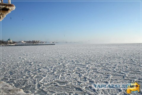 Черное море... замерзло!
