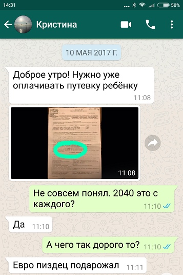 Попытка развода от бывшей жены