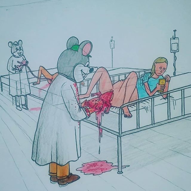 Капелька лютой наркомании! Комикс для взрослых от художника Джэффа Маханны