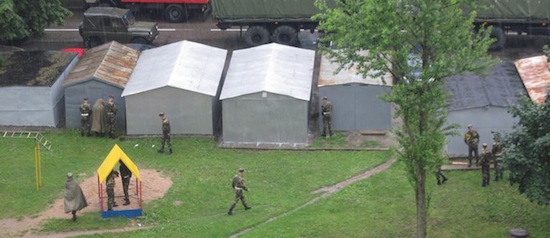 В ожидании парада в Минске