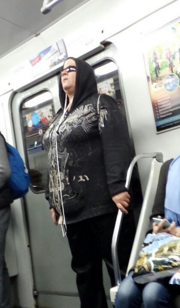 Модники из российского метрополитена