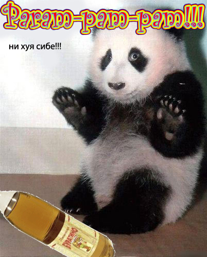 Фотожаба: Панда спалился!