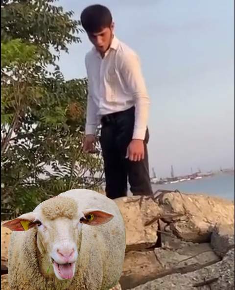 Бухой кавказец