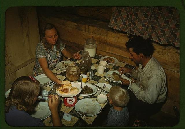 Цветные фотографии из Америки 1940-х
