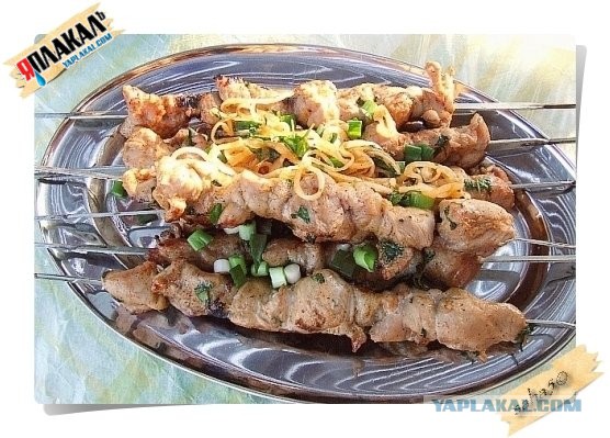 Хлебная косичка на мангале