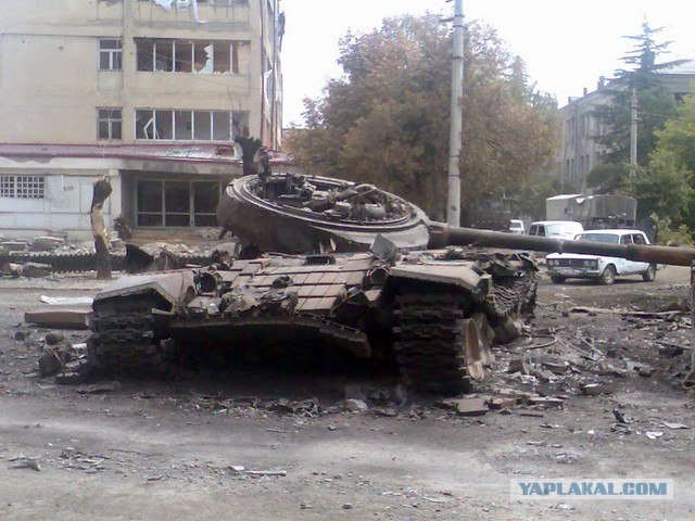 По памятным местам Пятидневной войны